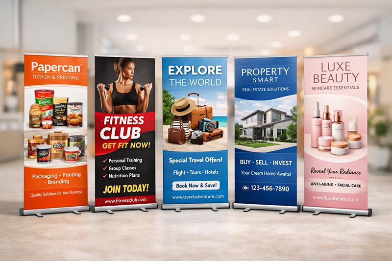 Roll‑up Buntings Printing Malaysia
