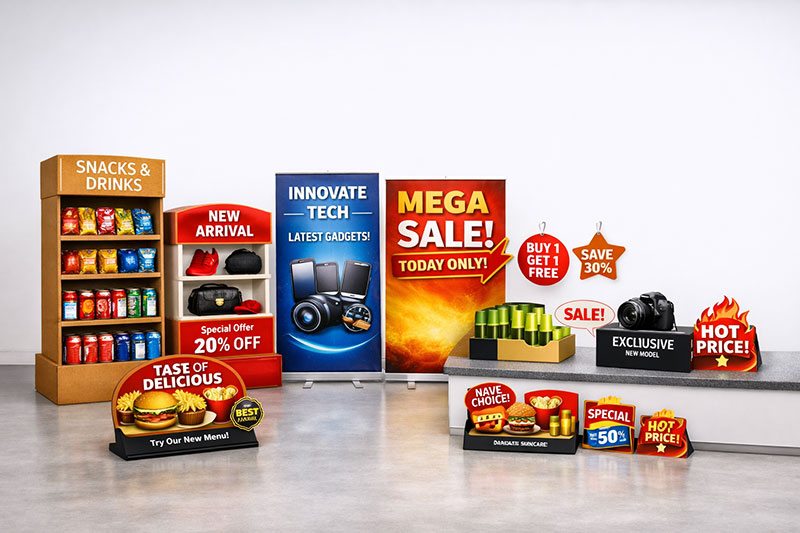 Product Showcase & Standee/Display Design Malaysia
